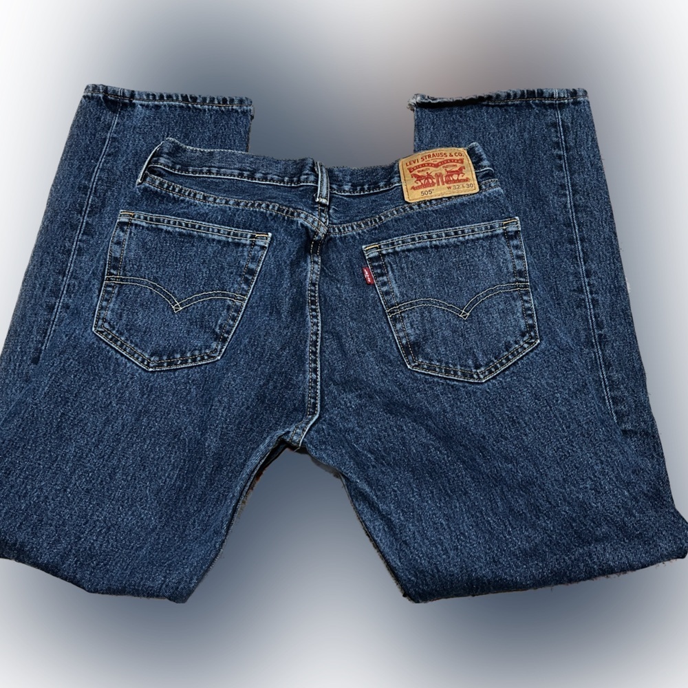 Mens Vintage (?) Levis 505 Jeans Regular Fit Denim Pants size  W32L30
